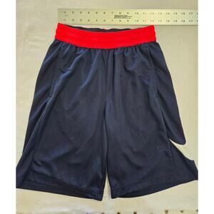 Nike HBR Basketball Shorts Dri-Fit Men's Size Small Court Blue Red CU4327-451
